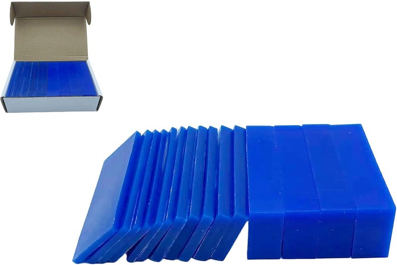 HWJMS One Pound Blue Wax Block Slice Sheet for Jewelry Carving Ring Making Modeling Tool Casting (Wax Slice) - Image 1